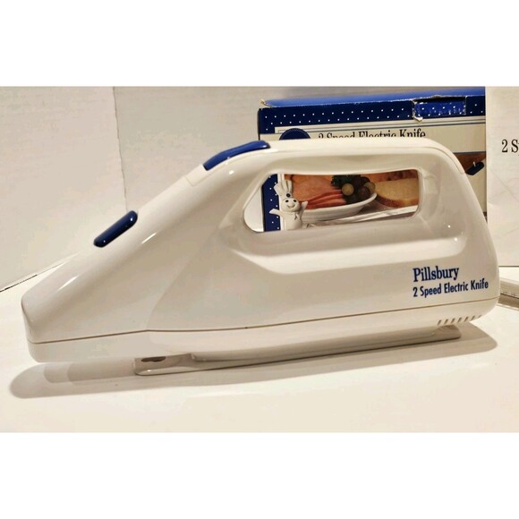 Boxed PILLSBURY 2 SPEED ELECTRIC KNIFE EURO DESING MODEL PEK-3000 PRE-OWNED EUC - Picture 5 of 9